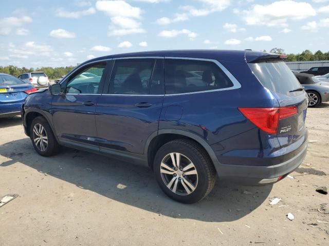5FNYF6H52HB050836 - 2017 HONDA PILOT EXL BLUE photo 2