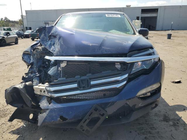 5FNYF6H52HB050836 - 2017 HONDA PILOT EXL BLUE photo 5