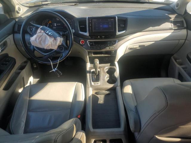 5FNYF6H52HB050836 - 2017 HONDA PILOT EXL BLUE photo 8