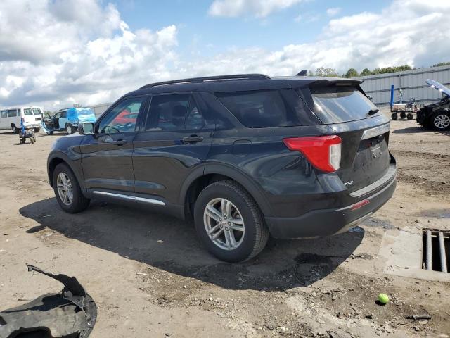1FMSK8DH9PGA22349 - 2023 FORD EXPLORER XLT BLACK photo 2
