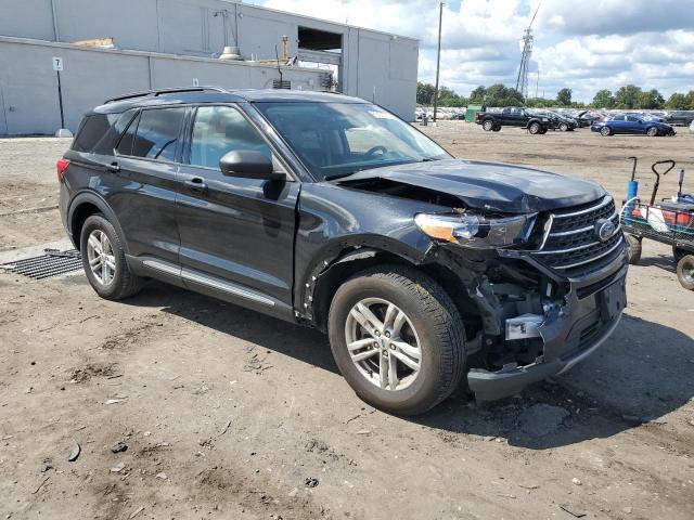 1FMSK8DH9PGA22349 - 2023 FORD EXPLORER XLT BLACK photo 4