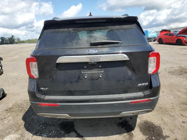 1FMSK8DH9PGA22349 - 2023 FORD EXPLORER XLT BLACK photo 6