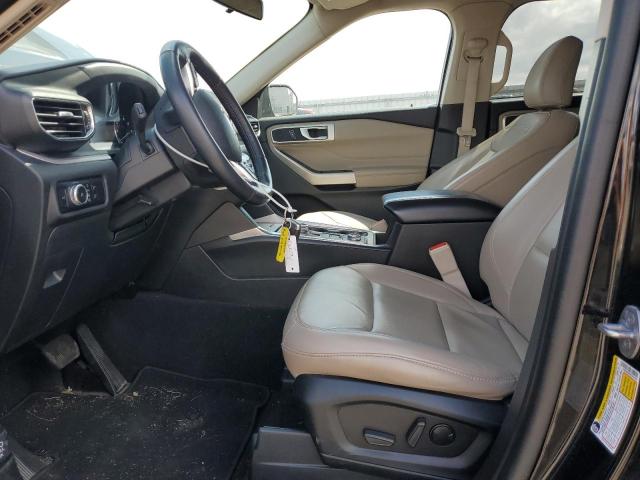 1FMSK8DH9PGA22349 - 2023 FORD EXPLORER XLT BLACK photo 7