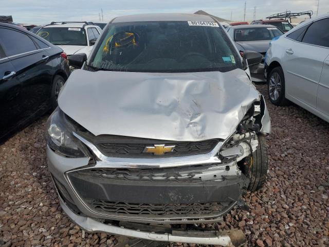 KL8CB6SA5NC015074 - 2022 CHEVROLET SPARK LS SILVER photo 5