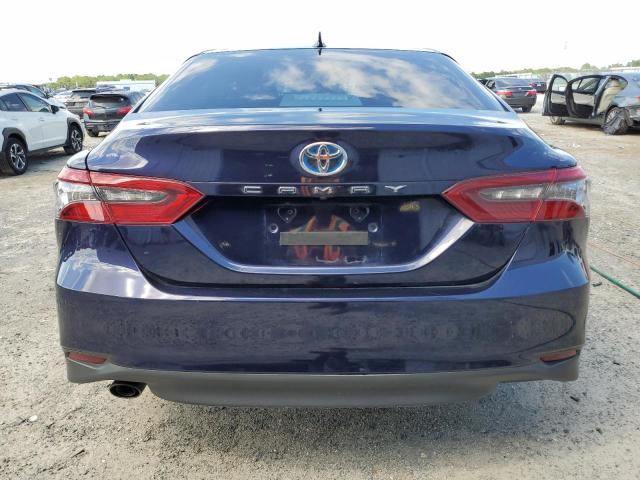 4T1F31AK3NU581688 - 2022 TOYOTA CAMRY XLE BLUE photo 6