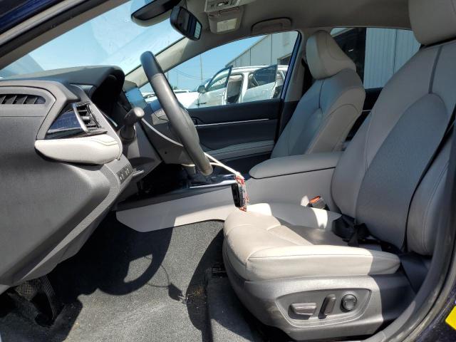 4T1F31AK3NU581688 - 2022 TOYOTA CAMRY XLE BLUE photo 7