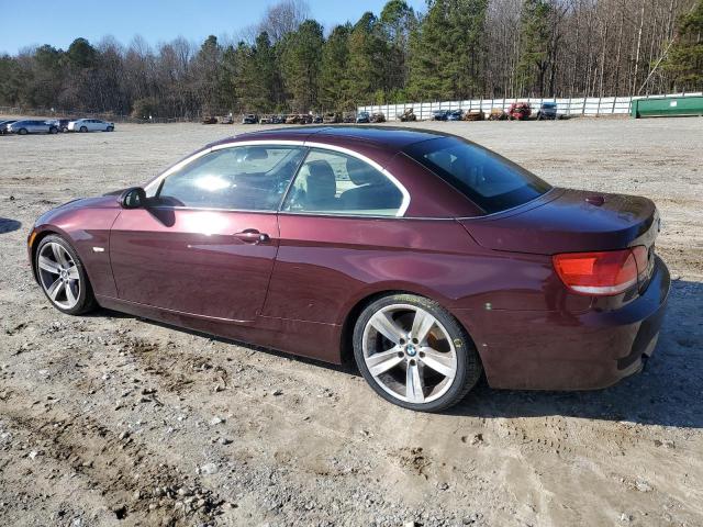 WBAWL73577PX50415 - 2007 BMW 335 I BURGUNDY photo 2