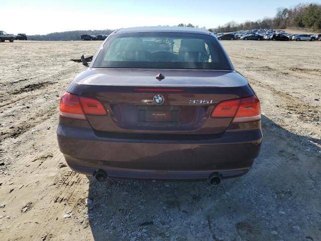 WBAWL73577PX50415 - 2007 BMW 335 I BURGUNDY photo 6