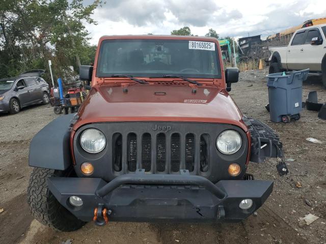 1C4BJWDG8EL218595 - 2014 JEEP WRANGLER U SPORT BROWN photo 5