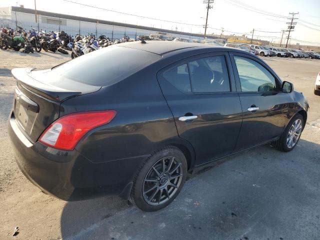 3N1CN7AP2EL851281 - 2014 NISSAN VERSA S BLACK photo 3