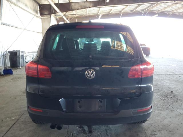 WVGBV7AX5CW571608 - 2012 VOLKSWAGEN TIGUAN S BLACK photo 6