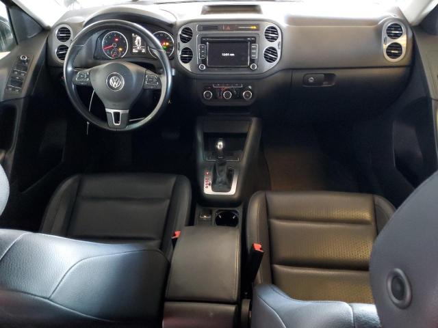 WVGBV7AX5CW571608 - 2012 VOLKSWAGEN TIGUAN S BLACK photo 8