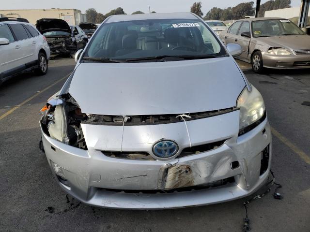 JTDKN3DU2A0123423 - 2010 TOYOTA PRIUS SILVER photo 5