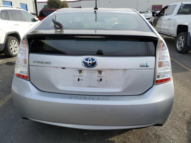 JTDKN3DU2A0123423 - 2010 TOYOTA PRIUS SILVER photo 6