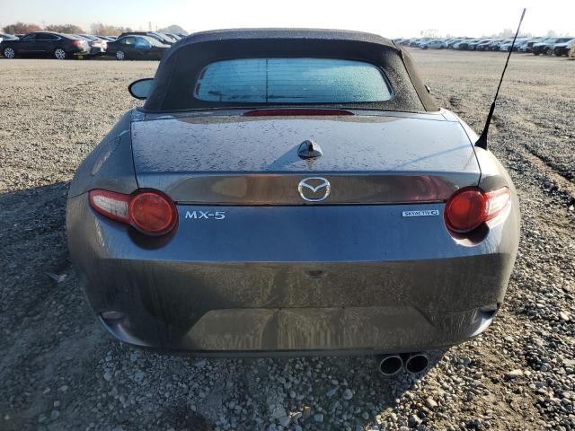 JM1NDAD76N0506687 - 2022 MAZDA MX-5 MIATA GRAND TOURING GRAY photo 6