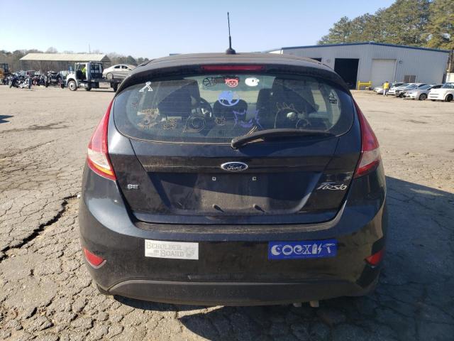 3FADP4EJ2CM156103 - 2012 FORD FIESTA SE BLACK photo 6