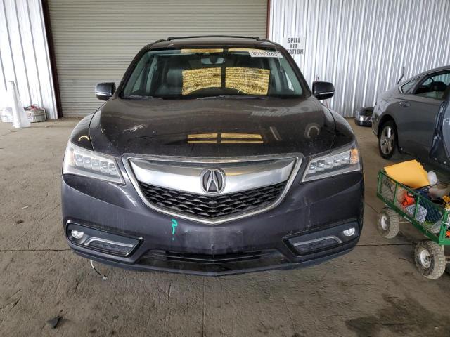5FRYD4H48GB022490 - 2016 ACURA MDX TECHNOLOGY GRAY photo 5