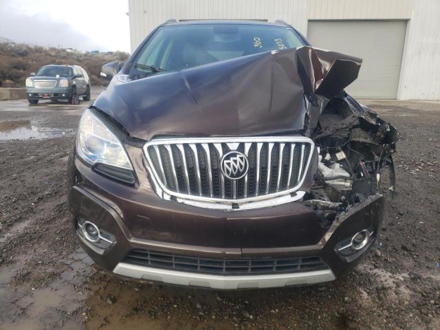 KL4CJGSB7FB267550 - 2015 BUICK ENCORE MAROON photo 5