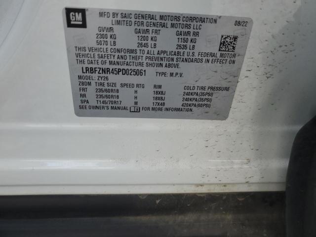 LRBFZNR45PD025061 - 2023 BUICK ENVISION ESSENCE Weiß Foto 13