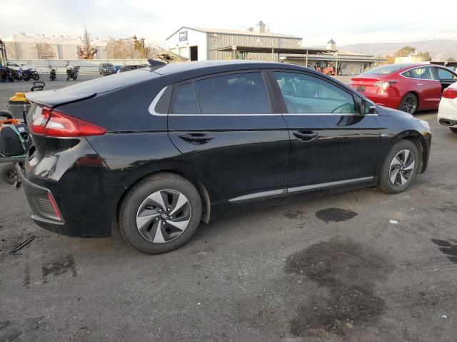 KMHC75LC6JU091227 - 2018 HYUNDAI IONIQ SEL BLACK photo 3