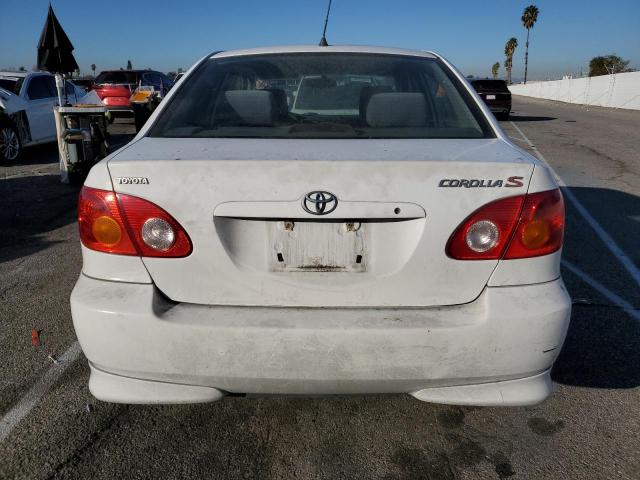 1NXBR32E54Z324533 - 2004 TOYOTA COROLLA CE WHITE photo 6