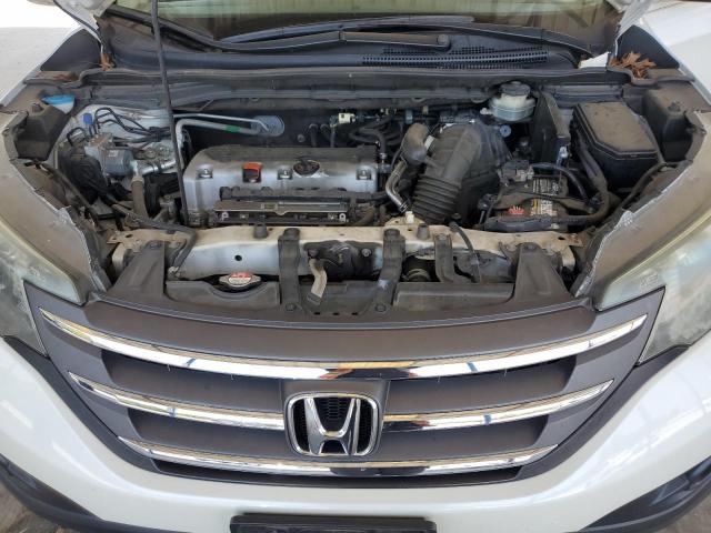 5J6RM3H56EL037504 - 2014 HONDA CR-V EX WHITE photo 12