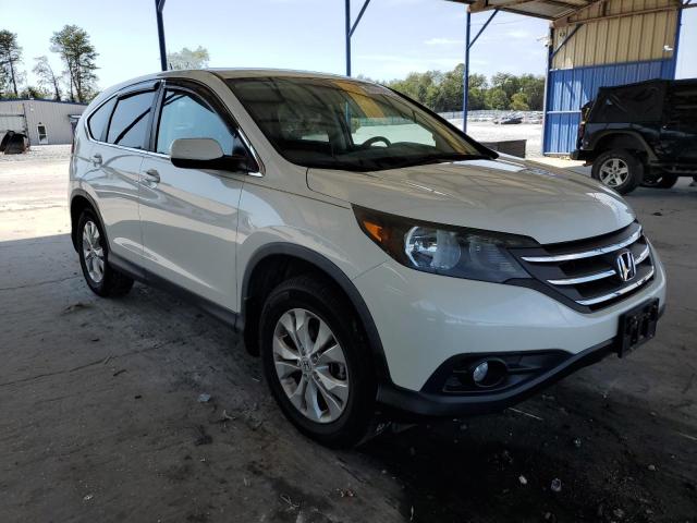 5J6RM3H56EL037504 - 2014 HONDA CR-V EX WHITE photo 4