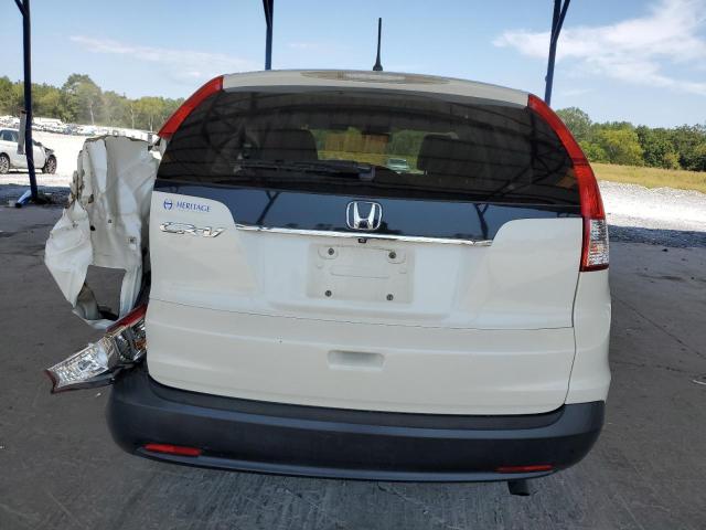 5J6RM3H56EL037504 - 2014 HONDA CR-V EX WHITE photo 6
