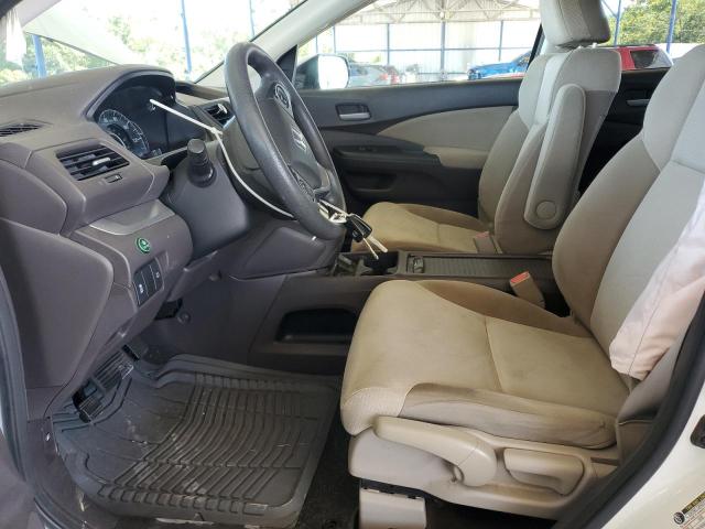 5J6RM3H56EL037504 - 2014 HONDA CR-V EX WHITE photo 7