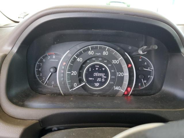 5J6RM3H56EL037504 - 2014 HONDA CR-V EX WHITE photo 9