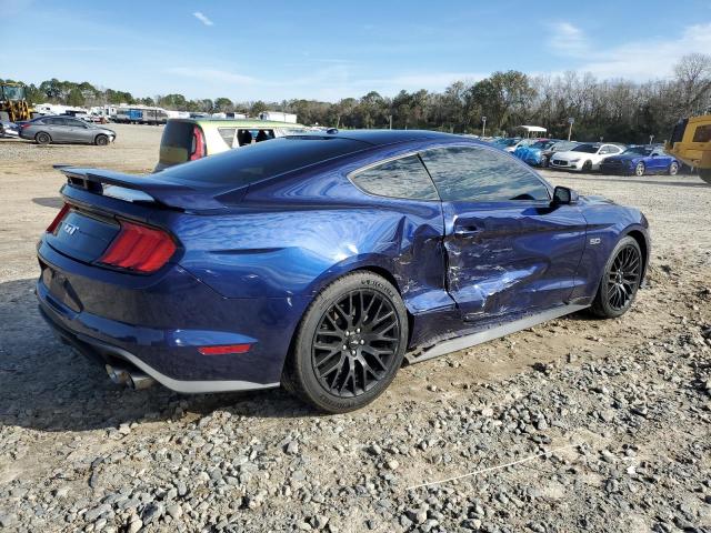 1FA6P8CF4K5146630 - 2019 FORD MUSTANG GT BLUE photo 3