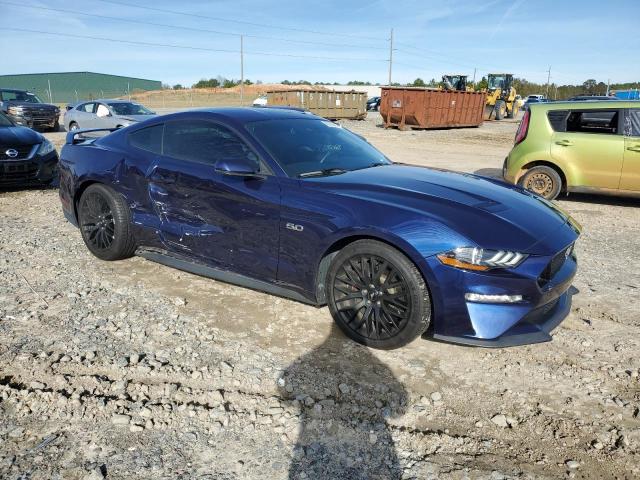 1FA6P8CF4K5146630 - 2019 FORD MUSTANG GT BLUE photo 4