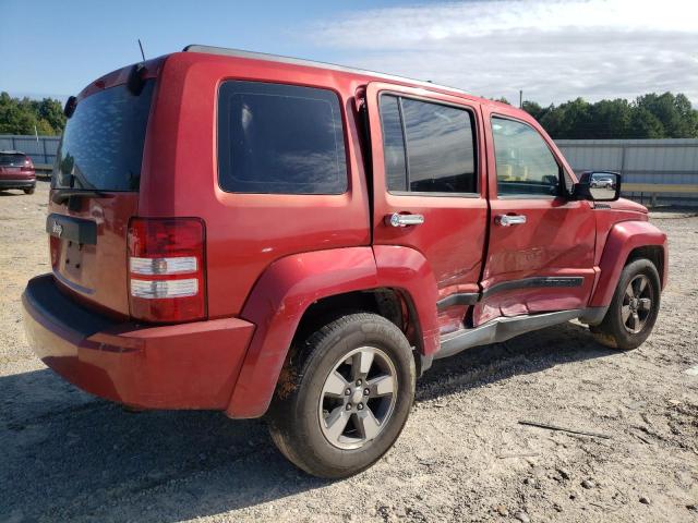 1J8GP28K69W504650 - 2009 JEEP LIBERTY SPORT 红色 照片 3