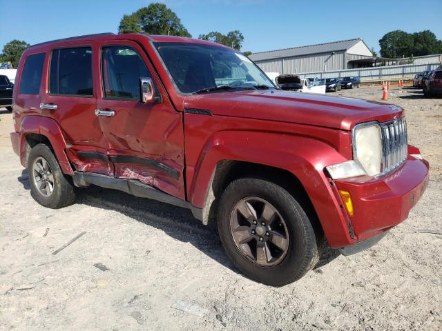 1J8GP28K69W504650 - 2009 JEEP LIBERTY SPORT 红色 照片 4