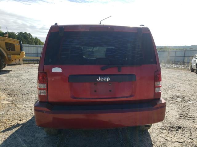 1J8GP28K69W504650 - 2009 JEEP LIBERTY SPORT 红色 照片 6