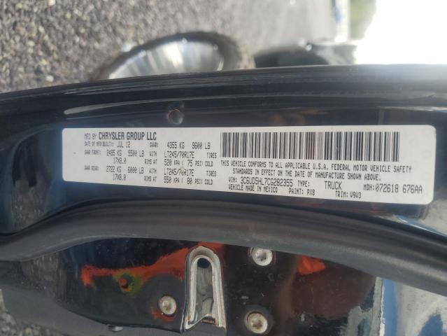 3C6UD5HL7CG282355 - 2012 DODGE RAM 2500 ST 黑色 照片 12