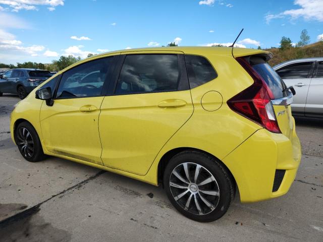 JHMGK5H76GX040056 - 2016 HONDA FIT EX YELLOW photo 2