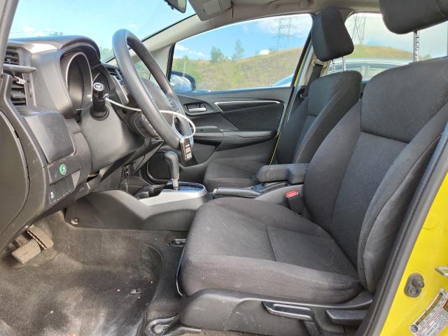 JHMGK5H76GX040056 - 2016 HONDA FIT EX YELLOW photo 7