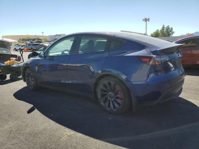 7SAYGDEF8NF406574 - 2022 TESLA MODEL Y ლურჯი ფოტო 2