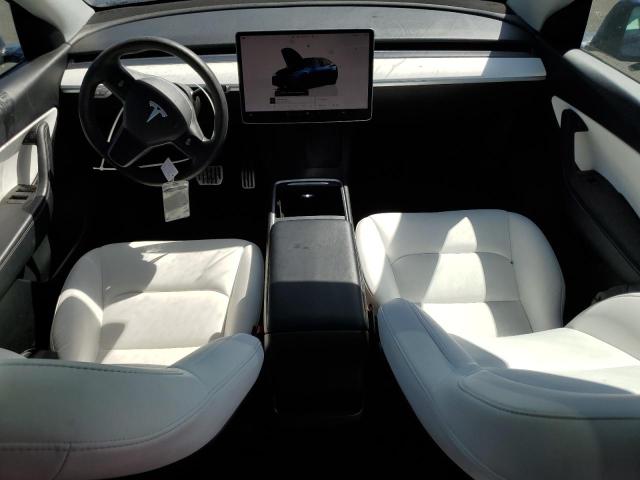 7SAYGDEF8NF406574 - 2022 TESLA MODEL Y ლურჯი ფოტო 8