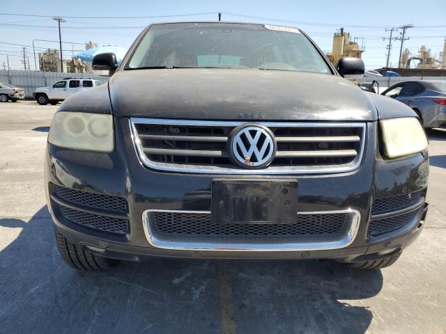 WVGCM77L55D009475 - 2005 VOLKSWAGEN TOUAREG 4.2 BLACK photo 5