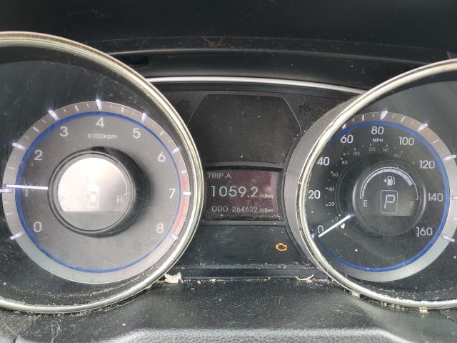 5NPEC4AC0DH578119 - 2013 HYUNDAI SONATA SE SILVER photo 9