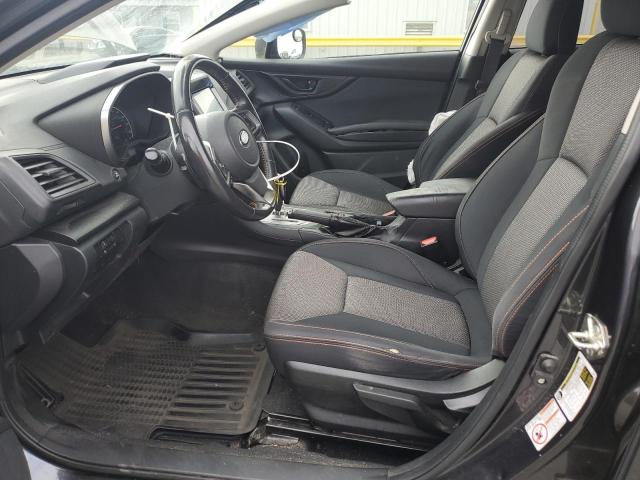 JF2GTABC1JH335923 - 2018 SUBARU CROSSTREK PREMIUM Темно-сірий фото 7