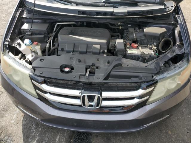 5FNRL5H44FB101104 - 2015 HONDA ODYSSEY EX GRAY photo 12