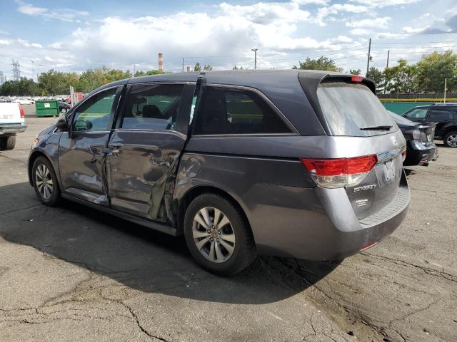 5FNRL5H44FB101104 - 2015 HONDA ODYSSEY EX GRAY photo 2