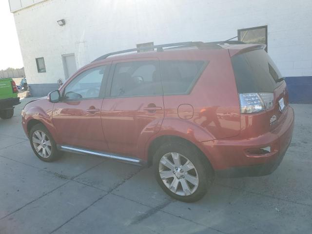 JA4JT3AW5DU020642 - 2013 MITSUBISHI OUTLANDER SE RED photo 2