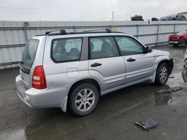 JF1SG65665H742907 - 2005 SUBARU FORESTER 2.5XS SILVER photo 3