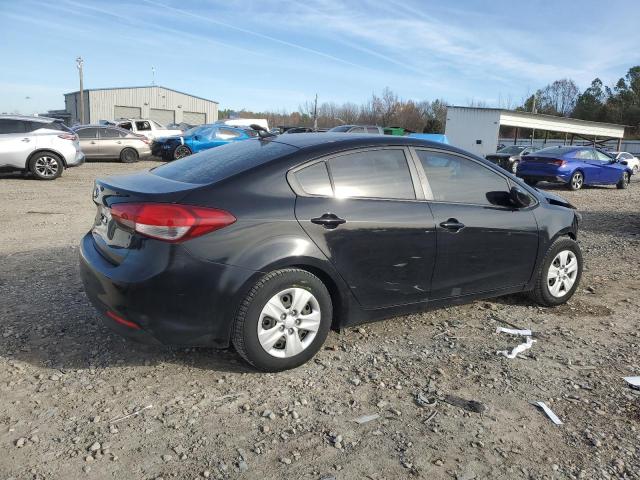 3KPFK4A73HE149576 - 2017 KIA FORTE LX BLACK photo 3