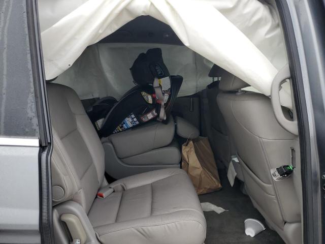 5FNRL5H98CB102215 - 2012 HONDA ODYSSEY TOURING GRAY photo 10