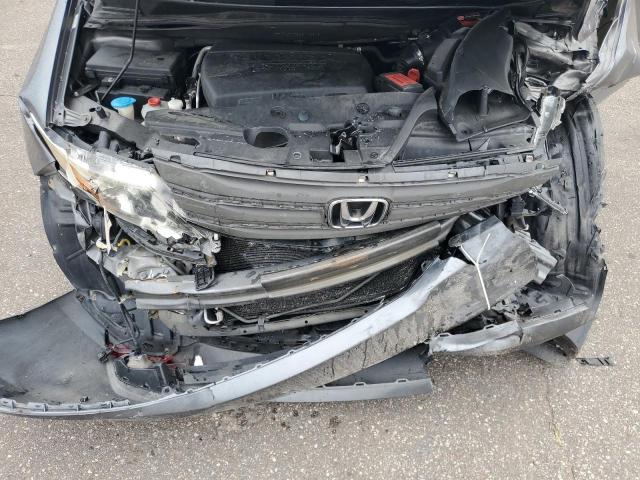 5FNRL5H98CB102215 - 2012 HONDA ODYSSEY TOURING GRAY photo 11